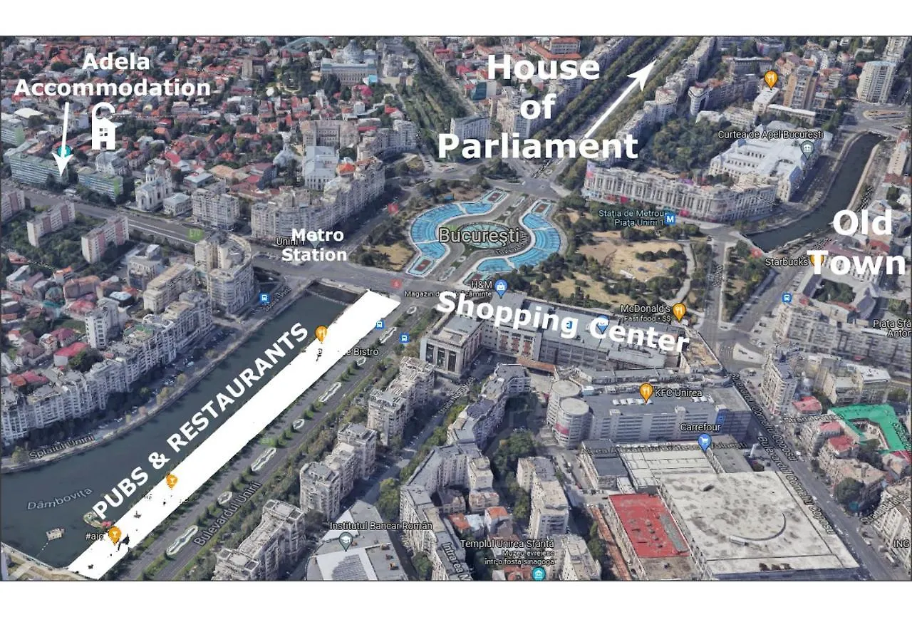 Luxury Cosy Apartment Central- Unirii Square/Old Town Adela Accommodation Bukarest 0*,  Rumænien
