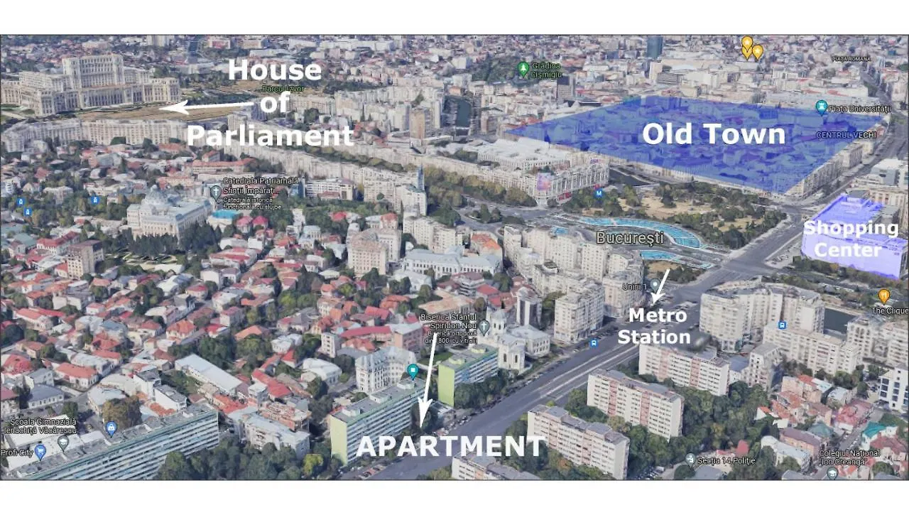 Luxury Cosy Apartment Central- Unirii Square/Old Town Adela Accommodation Bukarest